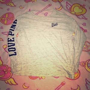 Open back marled campus tee ❤️💕❤️